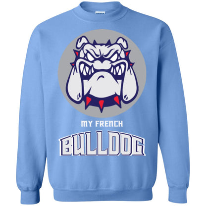 Dog Lover T-shirt My French Bulldog Carolina Blue