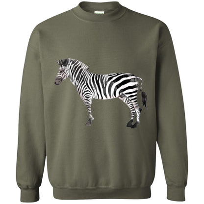 Awesome Zebra T-shirt Military Green
