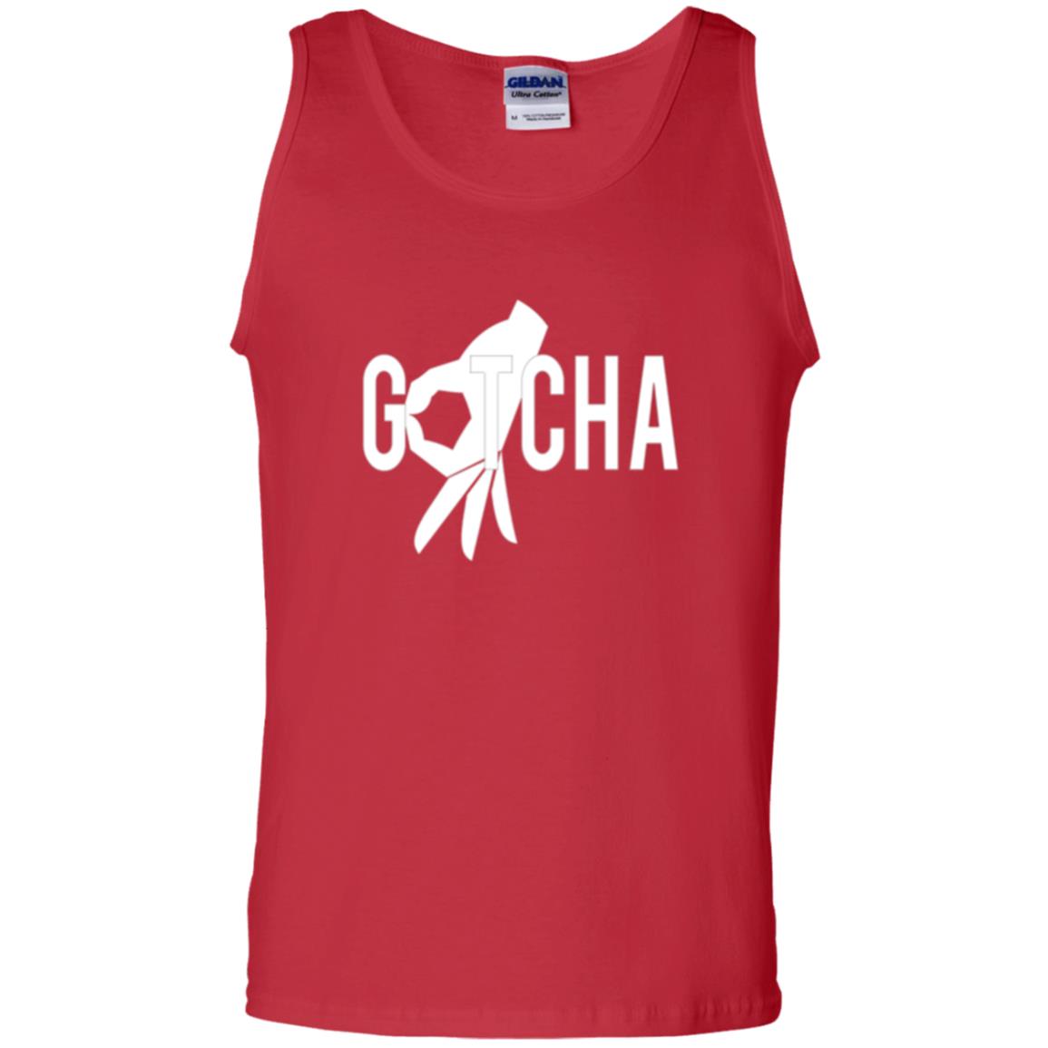 Gotcha Finger Circle Game T-shirt Red