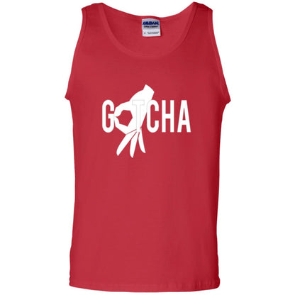 Gotcha Finger Circle Game T-shirt Red