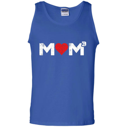 Mom3 Cubed Mother_s Day Mommy T-shirt Royal