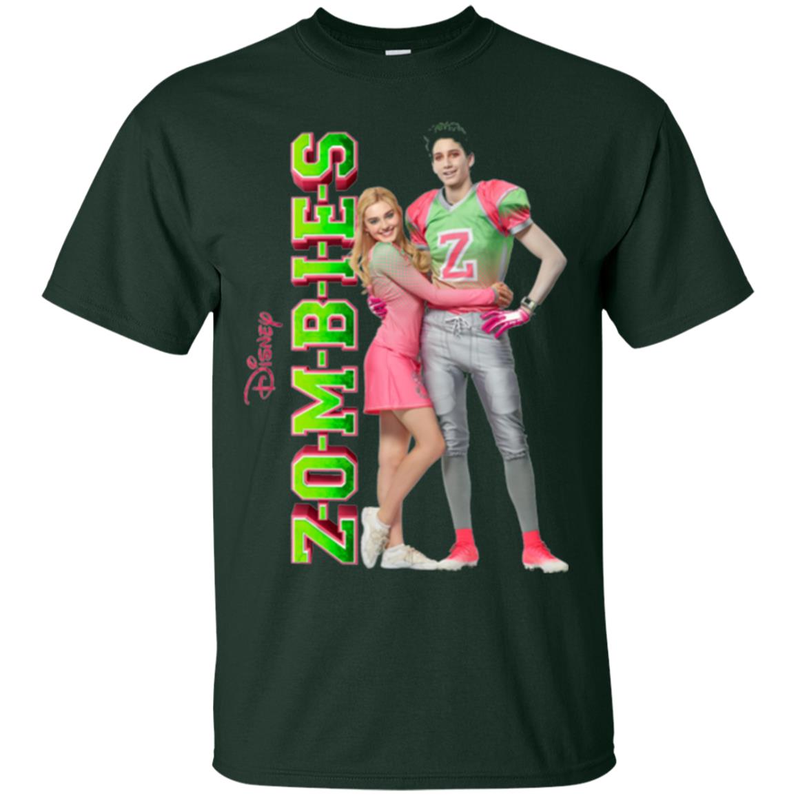 Zombies Cheer Football Lover T-shirt Forest