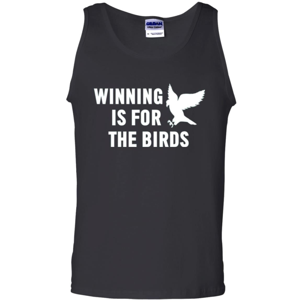 Winning Is For The Birds Eagle Mascot T-shirt Black