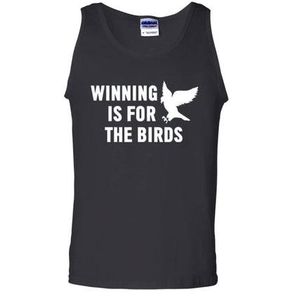 Winning Is For The Birds Eagle Mascot T-shirt Black