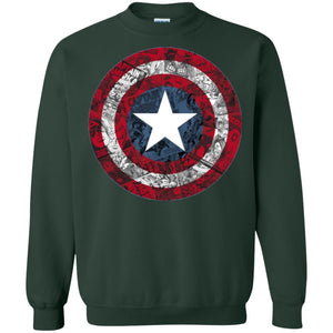 Film T-shirt Captain America Avengers Shield Comic Graphic