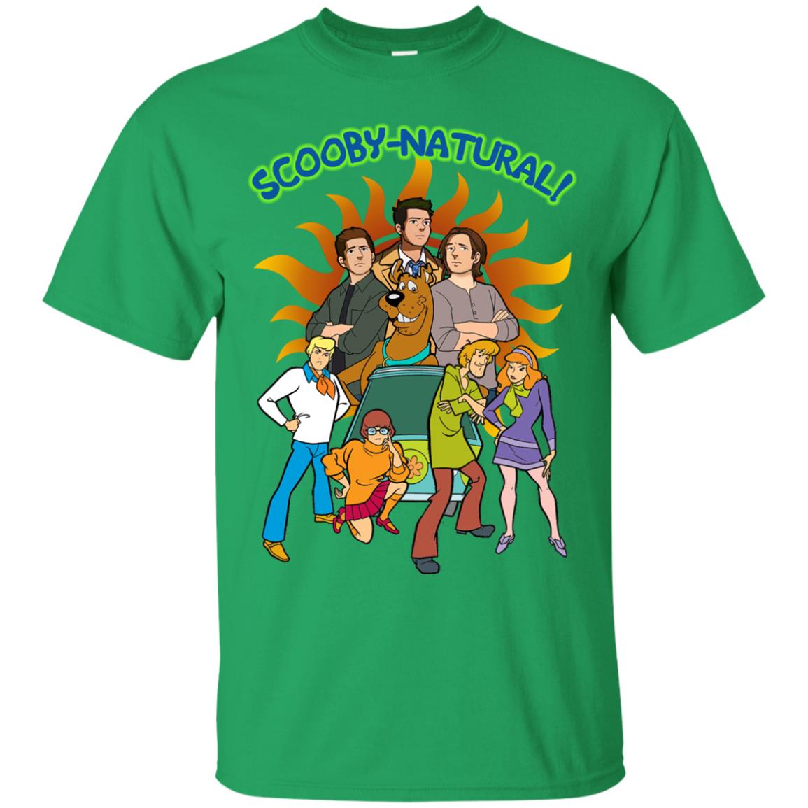 Scooby Natural Mystery Team Cartoon Shirt Irish Green