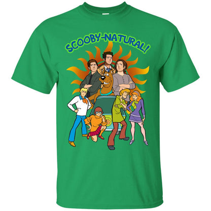 Scooby Natural Mystery Team Cartoon Shirt Irish Green
