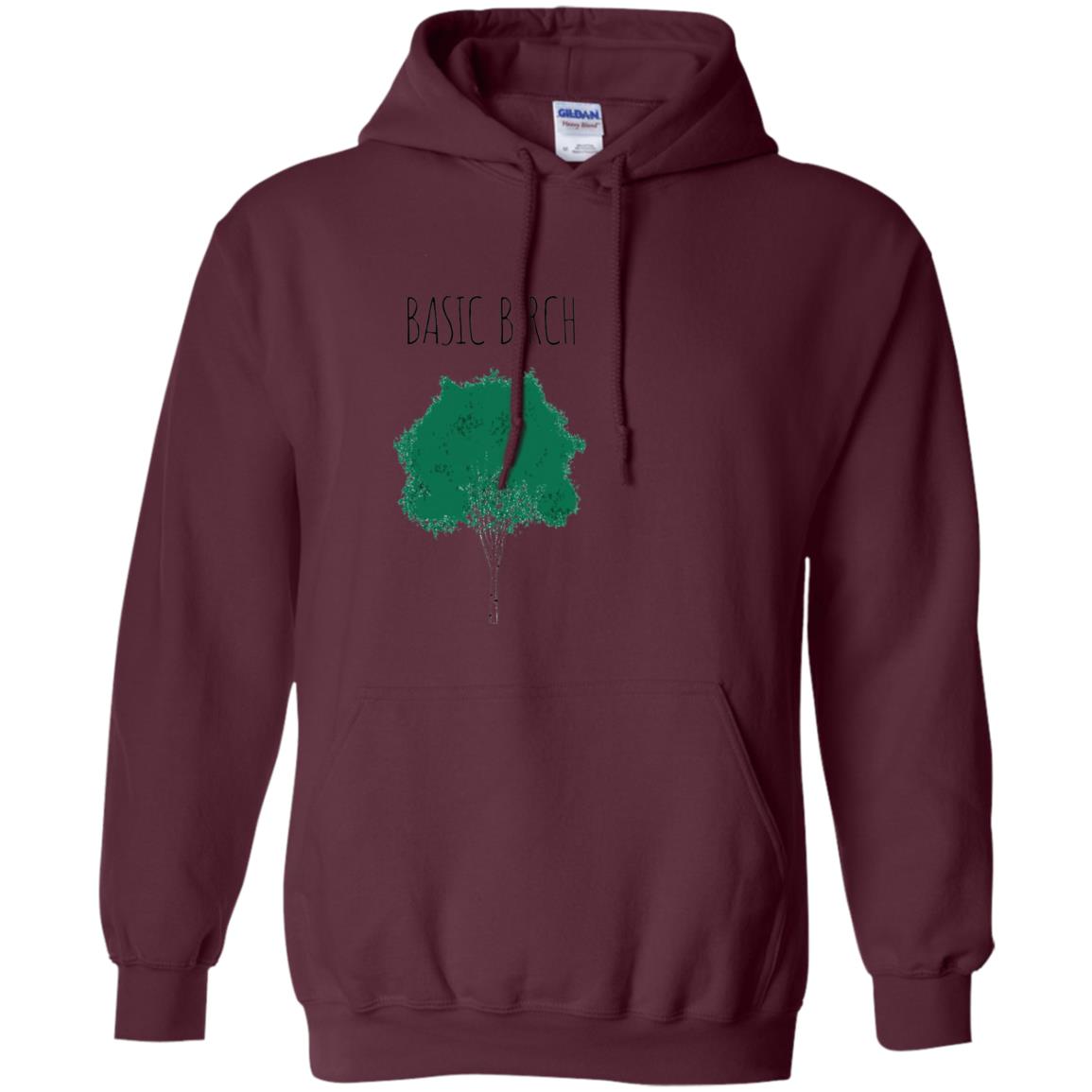 Basic Birch T-shirt Maroon