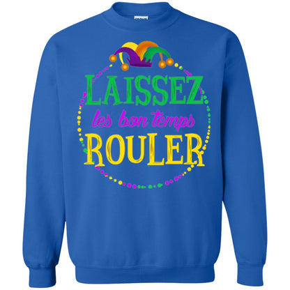 Mardi Gras T-shirt Laissez Les Bon Temps Rouler Royal