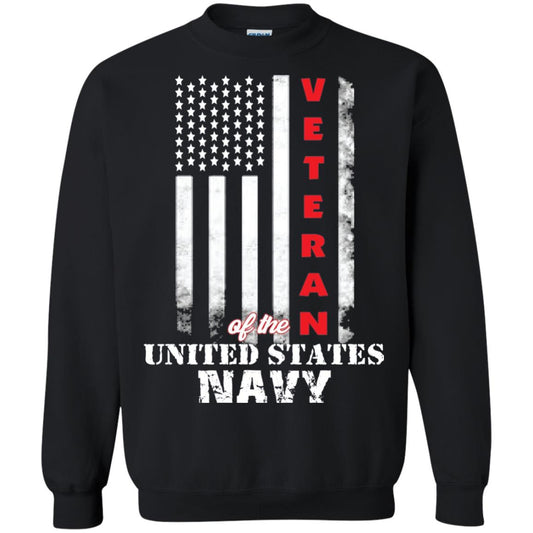 Armed Forces Us Navy Vintage Veteran T-shirt Black