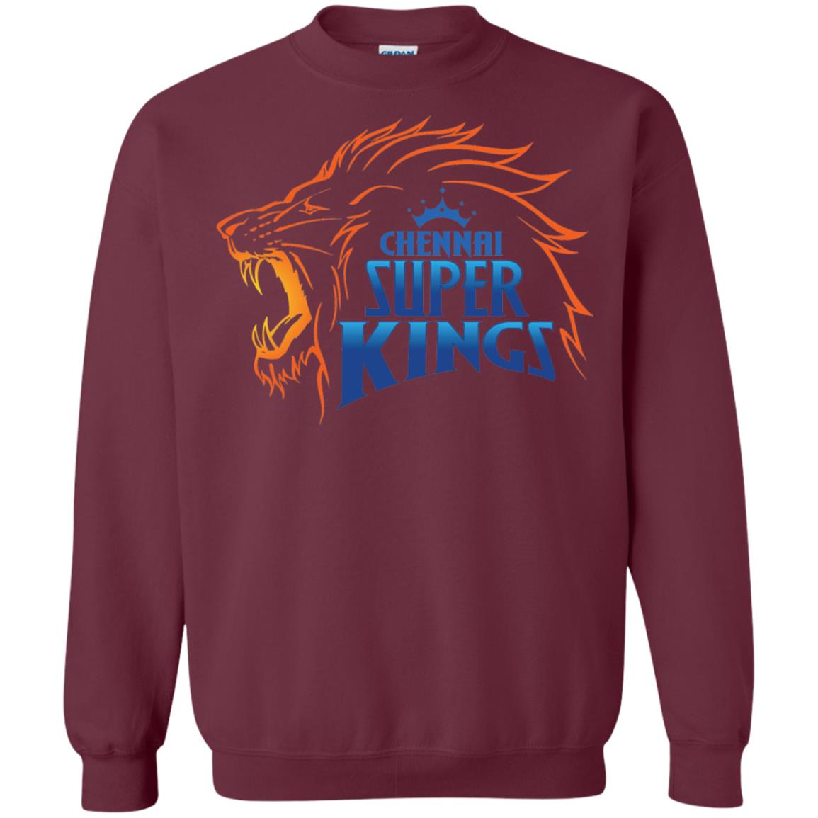 Chennai Super Kings Cricket Fans 2018 T-shirt Maroon
