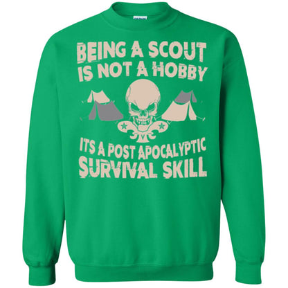 Being A Scout Is Not A Hobby T-shirt Irish Green