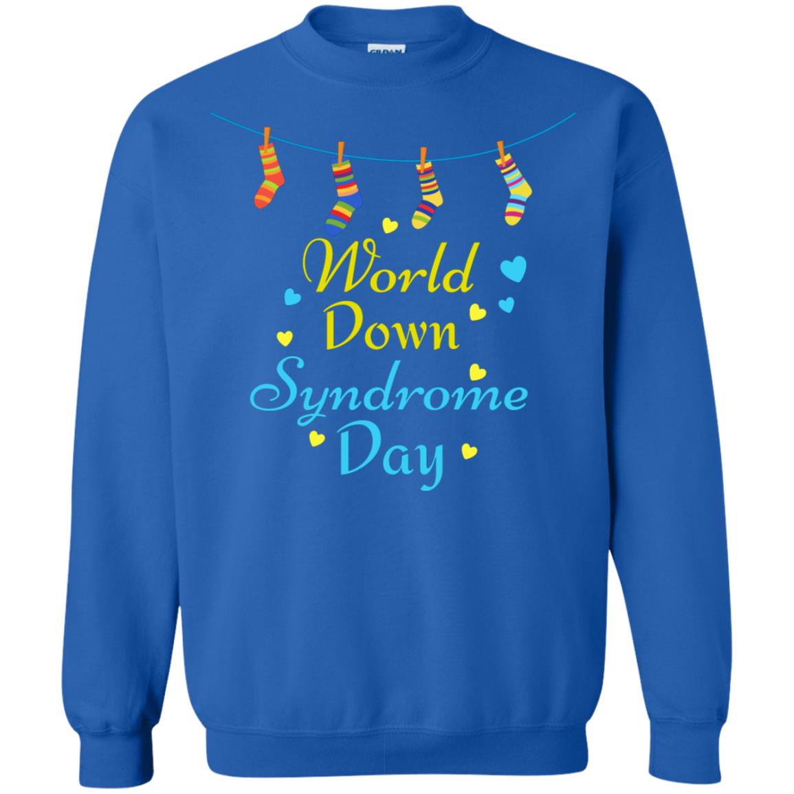 World Down Syndrome Day 21st March Gift Shirt Royal