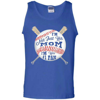 Baseball Mom Shirt Im Not Just His Mom Fan Royal