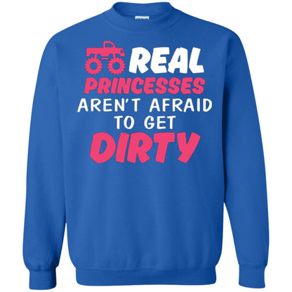 Monster Truck Girl T-shirt Real Princesses Aren’t Afraid To Get Dirty Royal