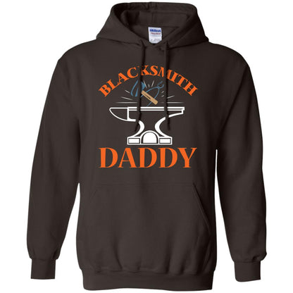 Blacksmith Daddy Happy Father's Day Shirt Dark Chocolate