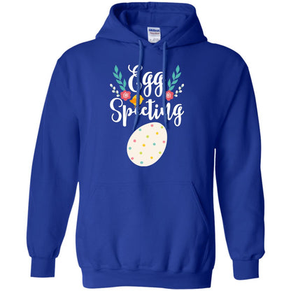Egg Specting Announcement Pregnant Easter T-shirt Royal