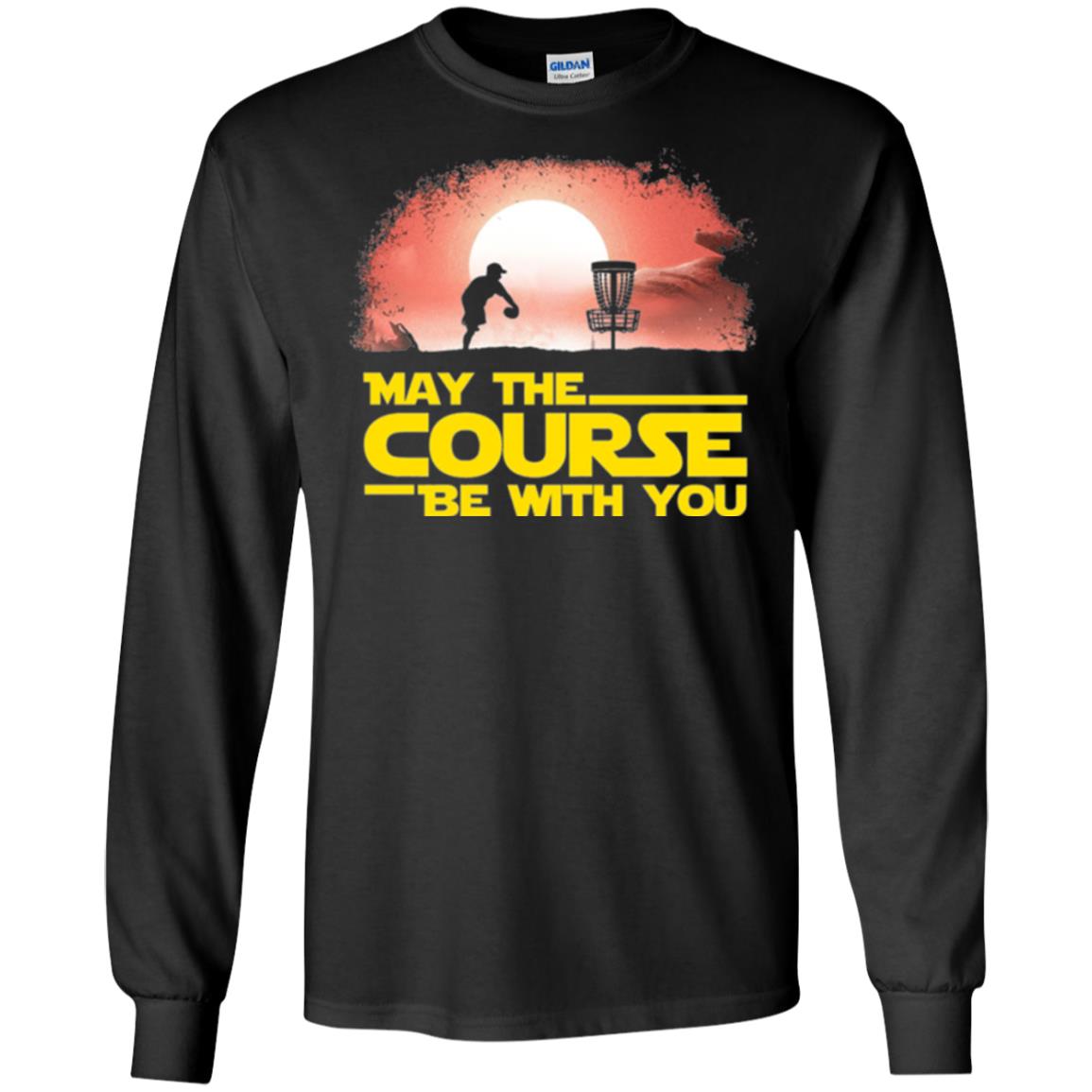 May The Course Be With You T-shirt Black