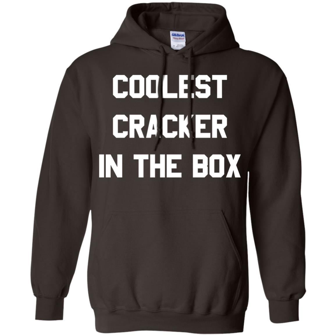 Coolest Cracker In The Box T-shirt Dark Chocolate