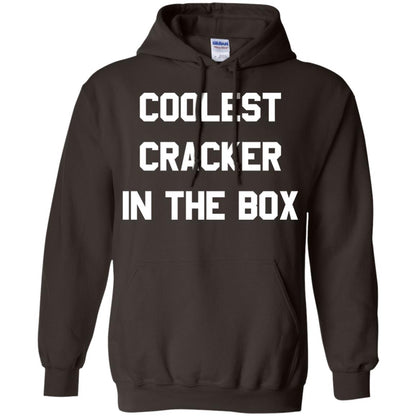 Coolest Cracker In The Box T-shirt Dark Chocolate