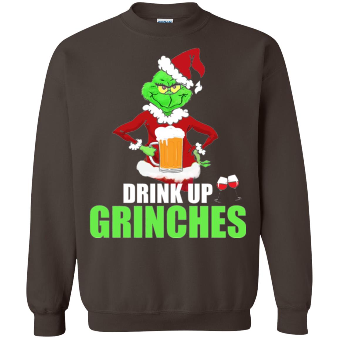 Christmas T-shirt Drink Up Grinches Dark Chocolate