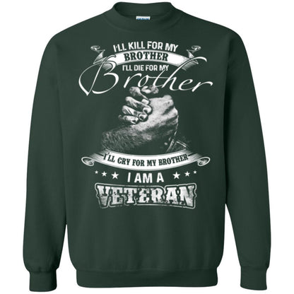 Veteran T-shirt I Am A Veteran Forest Green