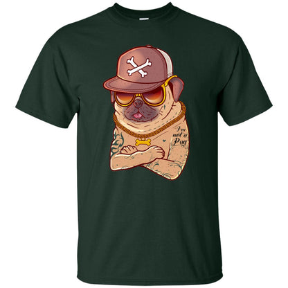 I'm Not A Pug Tattoo Dog Owner Shirt Forest