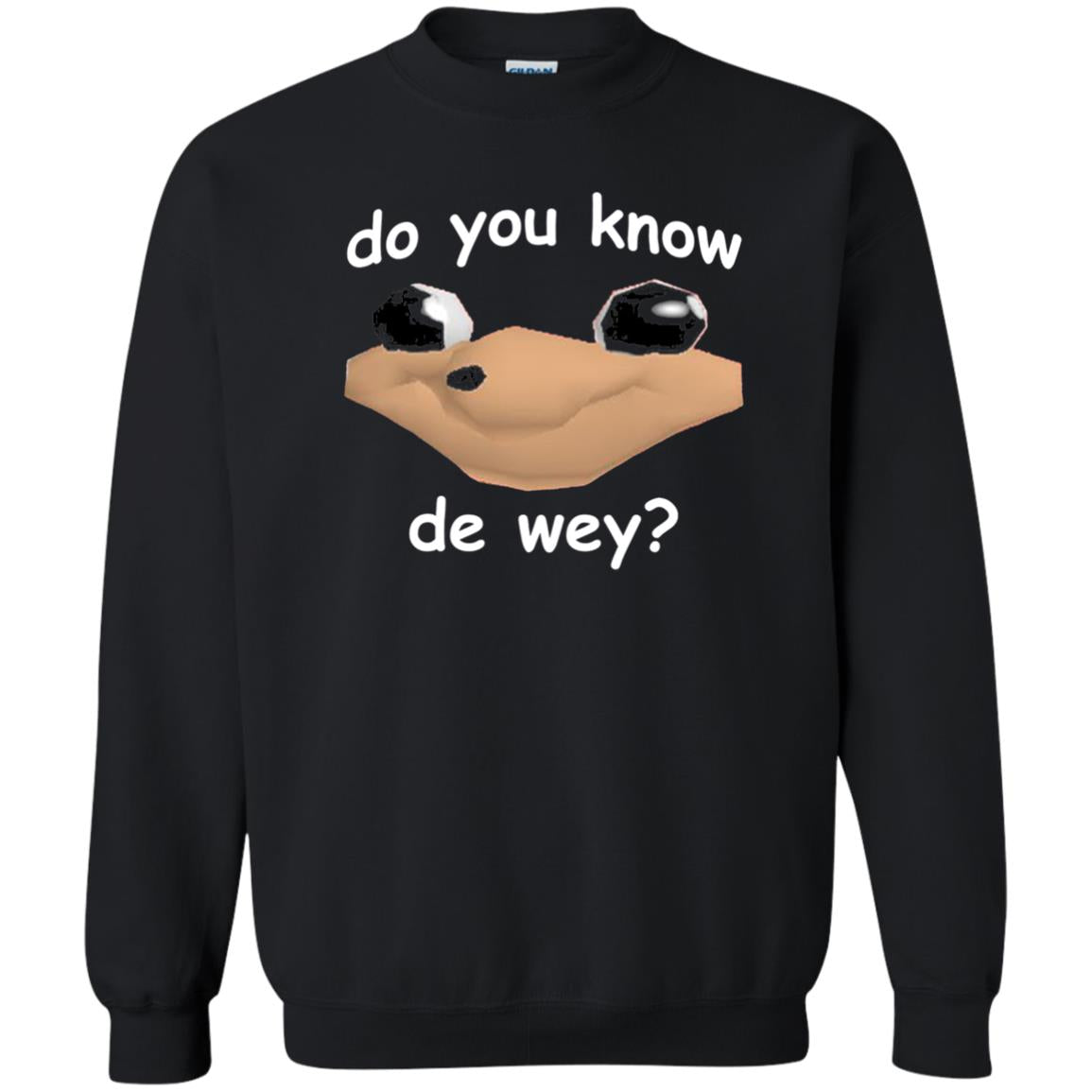 Ugandan Meme T-shirt Do You Know De Way Black