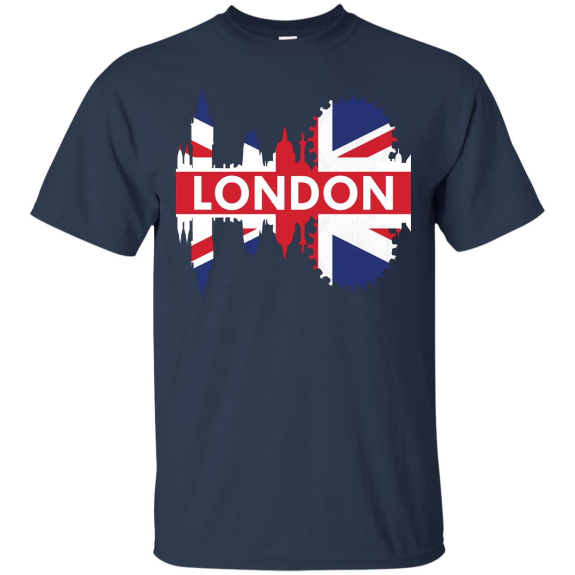 Flag Of United Kingdom London Gift Shirt For Britain Navy