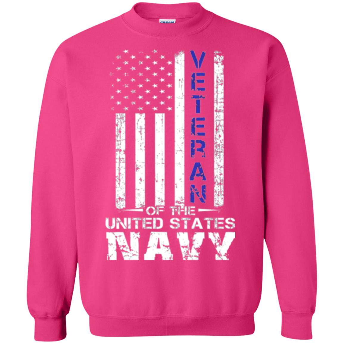 Us Navy Veteran T-shirt Heliconia