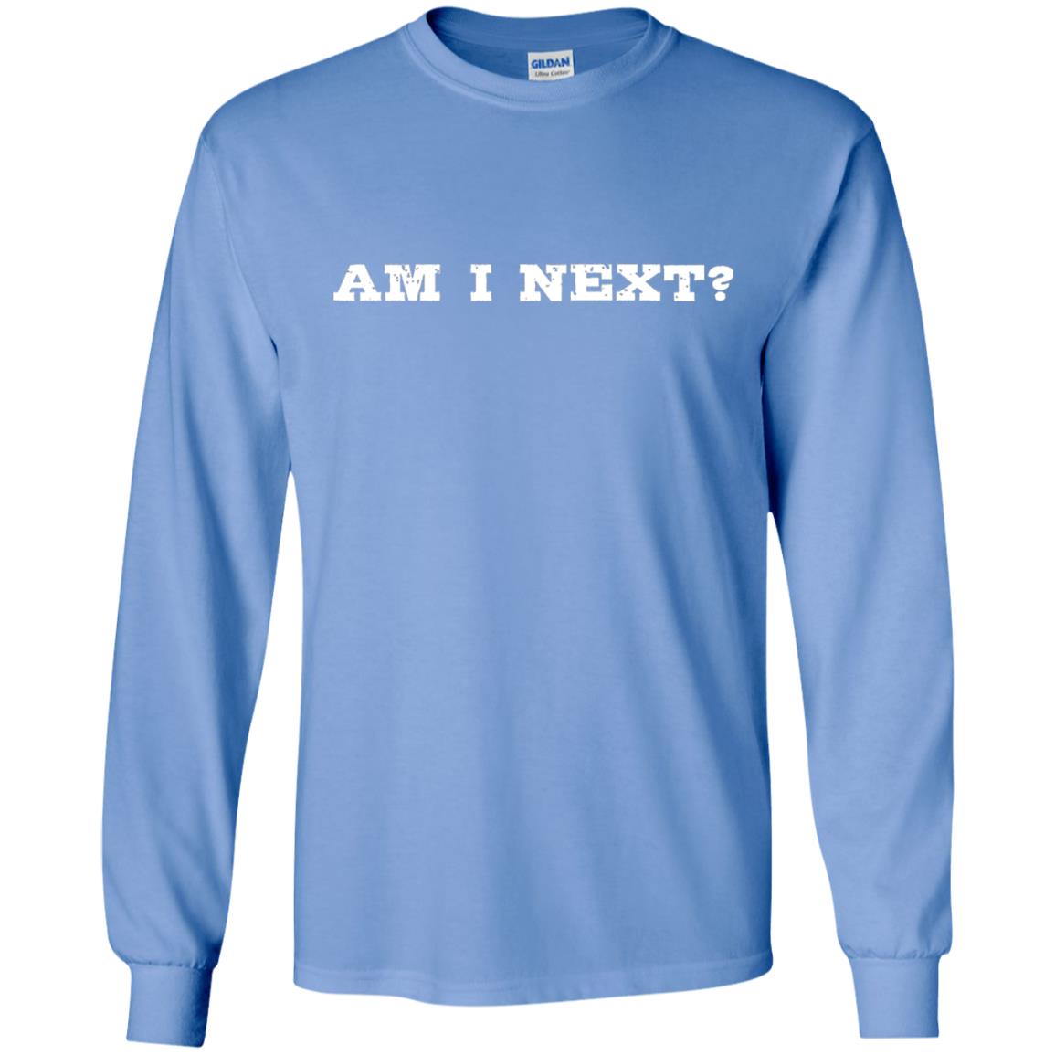 Am I Next National Walkout T-shirt Carolina Blue