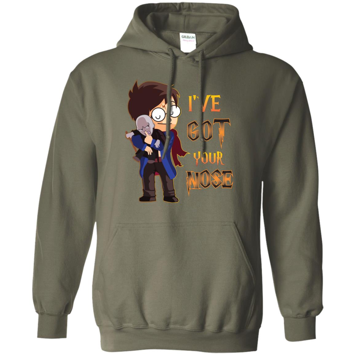 Ive Got Your Nose Funny Harry Shirt Military Green