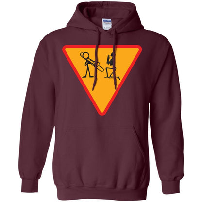 Trombone Lovers T-Shirt Funny Trombone Maroon