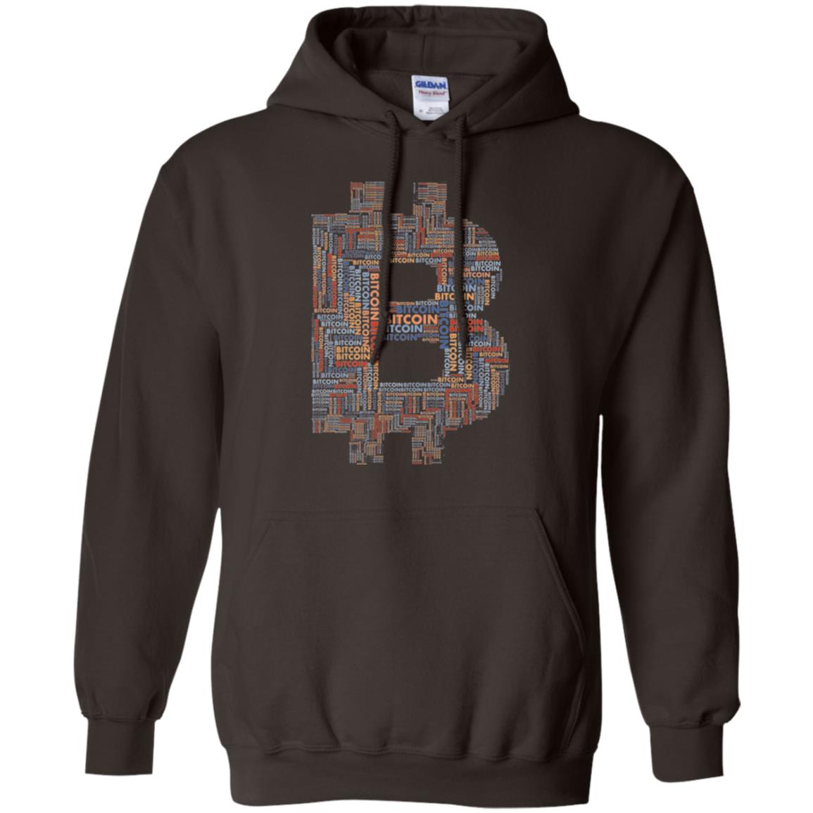 Bitcoin T-shirt Dark Chocolate