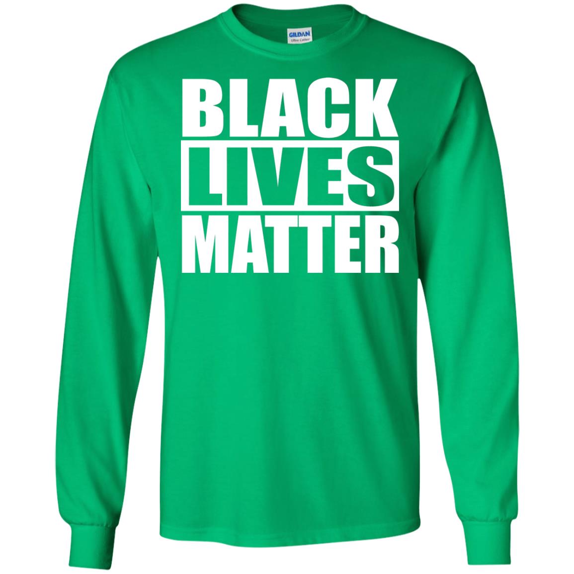 Black Live Matter Shirt Irish Green
