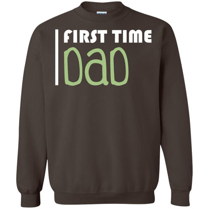 First Time Dad New Dad Shirt Dark Chocolate