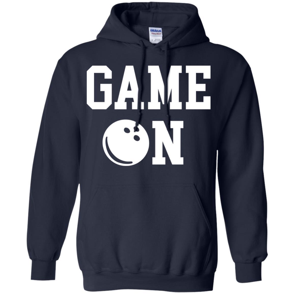 Bowler T-shirt Game On Bowling T-shirt Navy