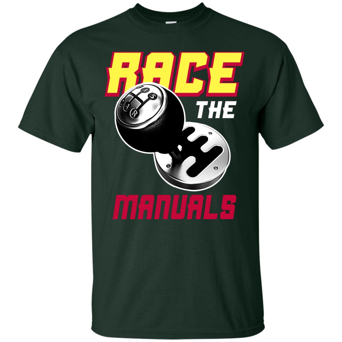 Race The Manuals Racing Shirt Forest