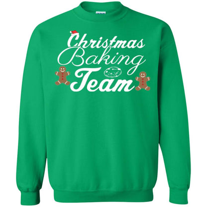 Baker T-shirt Christmas Baking Team Irish Green