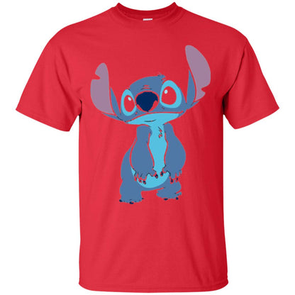 Disney Stitch Ohana T-shirt Red