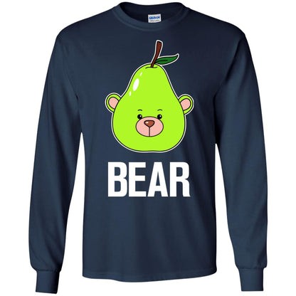 Bear Funny Summer Melon Fruit Shirt Navy