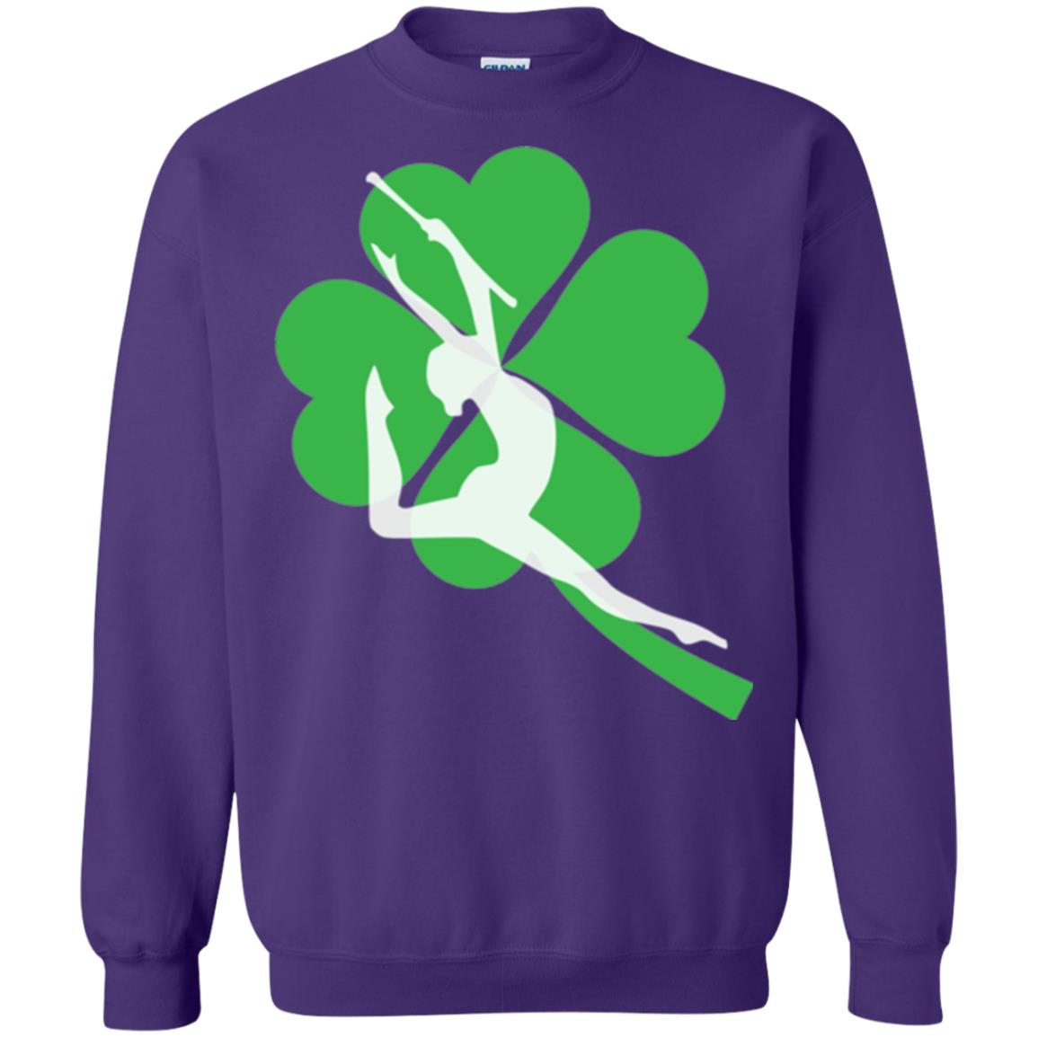 Baton Twirling Lover Saint Patrick's Day Purple