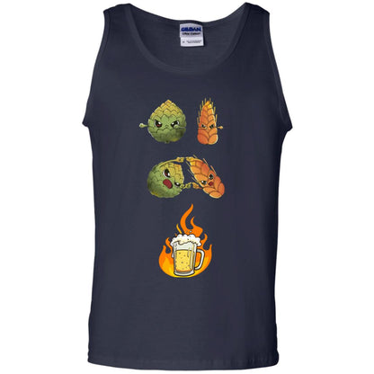 Beer Lover T-shirt Beer Fusion Navy