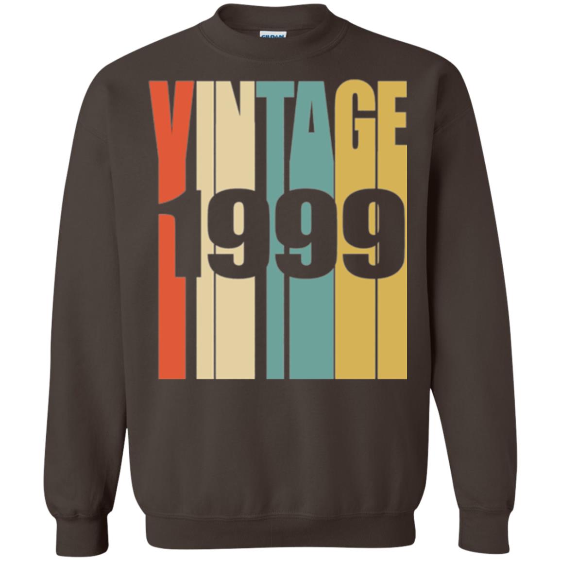 Brithday T-shirt Retro Vintage 1999 Dark Chocolate