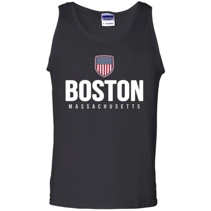 Boston Massachusetts T-shirt Black