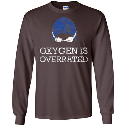 Swimming Lovers T-shirt Oxygen Is Overrated Dark Chocolate