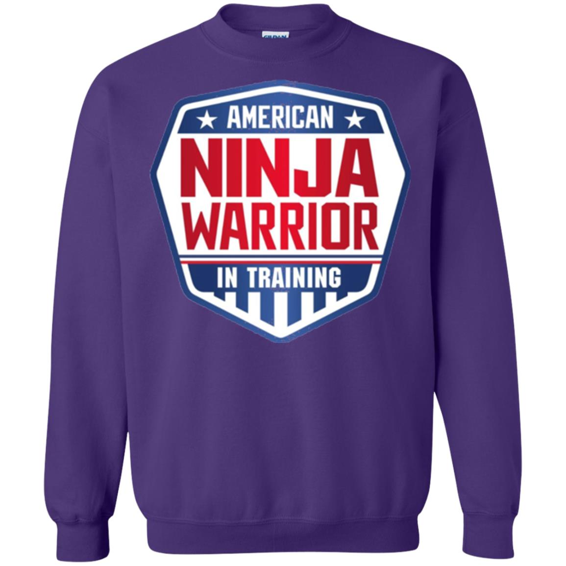 American Ninja Warrior In Training T-shirt Purple