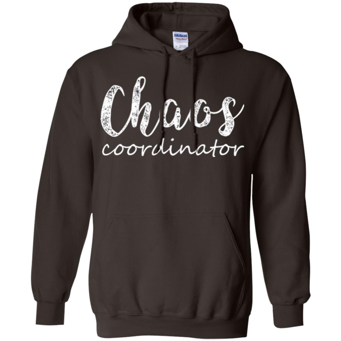 Chaos Coordinator T-shirt Mothers Day Gift Shirt Dark Chocolate