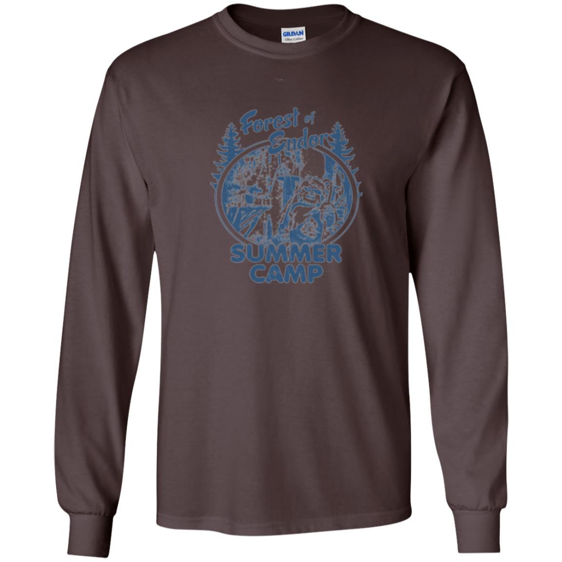 Film T-shirt Wicket Ewoks Endor Forest Summer Camp Dark Chocolate
