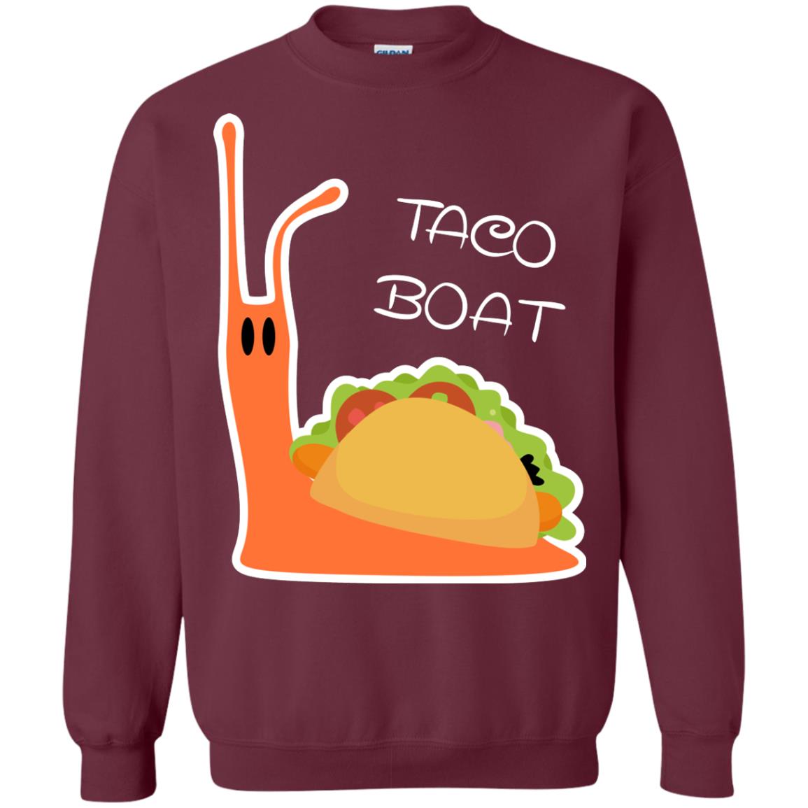Taco Boat T-shirt Maroon